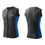 3mm neopreenist varrukateta m&auml;rg&uuml;likonna vest snorgeldamiseks sukeldumiseks ujumiseks veespordiks soojuskaitsmeks t&auml;iskasvanutele unisex 3XL black