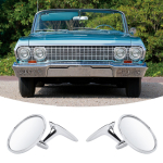 &Uuml;marad v&auml;lispeeglid 654394765672 Tagumine tiivapeegli asendus Impala Corvair Biscayne Bel Air Nova jaoks black