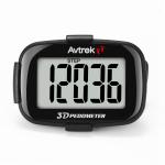 Avtrek 3D Digitaalne Pedometer Sammulugeja Sportlik Mini Taskukell 12/24H Aeg K&auml;imine Jooksmine Sammude J&auml;lgija T&auml;iskasvanule Lastele Eakatele