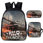 3 tk komplekt M&auml;ng Anime War Thunder Koolikotid V&otilde;itluspaagid Prinditud Seljakotid Kooli Teismelised T&uuml;drukud Poisid World of Tanks Seljakott
