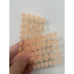 Tumedaid Laike Kattev Kleebisplaaster Katab Armi Aknet, 1 tk, 180 tk, 5 plaastrit beige