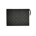 [Kasutatud] Louis Vuitton Pochette Voyage MM 'Must Monogram Eclipse L&otilde;uend' - V&auml;ga Hea #1B6XC1U ONE SIZE