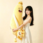 120cm Armas K&ouml;&ouml;givilja Pikk Kehapadi, Baklažaan Porgand Banaan Pl&uuml;&uuml;sist M&auml;nguasi Pikkade K&auml;te ja Jalgadega, Kawaii Toidu T&auml;idisega Kallistamispadi 90cm electric kollane