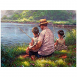 &Uuml;mmargune teemantmaal Ristpistega kalap&uuml;&uuml;gi perekond Teemanttikandid Rhinestone Mosaiic Kodukaunistus 20X30CM