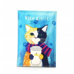 Super armsad kassiprintidega naiste passikaaned. Ilus naiste passi reisipassikaane &uuml;mbris