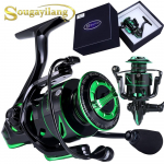 Spinningurull metallist pool, 12+1BB 39,5 LB s&uuml;sinikkiust lohistamisrullid meriforelli p&uuml;&uuml;gitarbed 1000