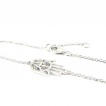 Les Tr&eacute;sors De Lily [I4009] - h&otilde;bedane k&auml;ev&otilde;ru 'Fatma' h&otilde;bedane (roodiumiga kaetud) - 17x11 mm h&otilde;be