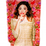 Violetta [L6185] - Fliisist 'Violetta' oranž roosa oranž