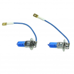 2tk H3 12V 55W valge halogeen esitule asenduspirni lamp autole