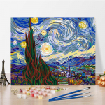 DIY maalimine numbrite j&auml;rgi Digitaalne &otilde;limaal Hobid Kujutav kunst Kodukaunistus &Otilde;limaal Numbrid Numbrite maalimine &Otilde;limaal 40x50cm no frame