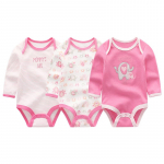 Unisex beebiriided puuvillased vasts&uuml;ndinud t&uuml;drukute poiste riided multikad imikutele v&auml;ikelaste kombinesoonid pidžaama riided 3M