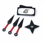 Scione Anime multifilm kunai komplekt Shurikeni peapael Cartoon Anime Cosplay plastist rekvisiidid Ninja relva kingitused