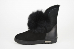 Karusnahaga Ugg saapad Evromoda 9022 40 Must seemisnahk 41 must
