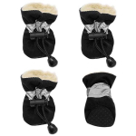 Teddy Plus Velvet lemmikloomasaapad Kaitse Mugavad nailonriidest Pomeranian lemmikloomatarbed 5.5*4.5cm