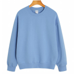 Zirunking uhiuus Unisex Streetwear dressipluusid s&uuml;gise ja kevade O-kaelusega pullover Kahepoolne puuvillane pikkade varrukatega &uuml;ler&otilde;ivad XL