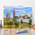 Maalimine numbrite j&auml;rgi DIY digitaalne &otilde;limaal K&auml;sitsi maalitud dekompressioon Kodukaunistus l&otilde;uendimaal 40x50cm no frame