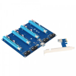 PCI-E adapterkaart PCI-E X1 kuni PCI-E X16 laienduskaardi muundurkaart USB3.0 kaabli toitega