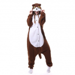 Talvine t&auml;iskasvanud loom Mike Duck Onesies hai kass rebane pidžaama ahv Multikas kost&uuml;&uuml;mid kost&uuml;&uuml;mid j&otilde;ulukapuutsiga XL