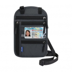 Veekindel reisikott, mida on lihtne kaasas kanda tumehall v&auml;rv