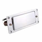 Mini Humbucker Pickupi komplekt, mis &uuml;hildub LP elektrikitarri kaelasildiga Double Coil Pick-up Chrome