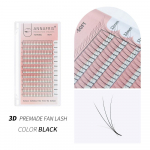 ANNAFRIS Premade Ripsmepikendused Lehvikud Pikad Varred 3D Vene Volume Premium Mink Ripsmed Meik Cilios 3D 0.07mm C 8mm