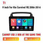 icreative Autoraadio Multimeedia videopleier Kia Carnival VQ 2006-2014 GPS 2 din Android Auto stereo jaoks
