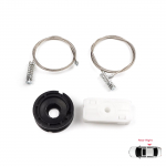 BWR1011 Elektrilise akna t&otilde;stuki remondikomplekt Tagumine parempoolne kolmnurkne aken Jaguar XK8 XKR X100 1997-2006 Kupee Kabriolett C2N3913