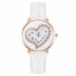 Naiste temperament Love Rhinestone klassikaline suvine v&auml;ike kvartskell OneSize must