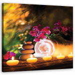 L&otilde;uenditr&uuml;kk Flowers Spa Zen Candle 30x30 lilla