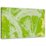Rohelise v&auml;rviga l&otilde;uendiprint Lime 60x40 roheline