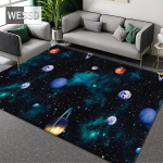 3D kosmosevaip poiste magamistuppa ja lastetuppa 120x180cm 1pcs