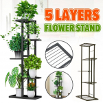 6 potilille 5 kihti rauast lillealus Pott Kodukandikud Taimede istutusmasin Kuvariiul Riiul Hoiuhoidik Riiul Aed R&otilde;du kaunistus