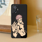 Anime Jujutsu Kaisen telefoni&uuml;mbris Samsung Galaxy S20 S22 Note 20 Ultra 10 Plus 8 9 S21 S23 5g Armor Black pehmekaaneliste &uuml;mbriste jaoks Samsung Note 20