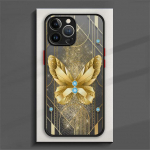 Tpu matt Xiaomi Redmi Note jaoks 12 7 8 9 8t 11t 8 10 Pro 9s 10s 11 11s Mi 9a 9 9c 9t 10 10c 12c K40 kuldse liblika lille jaoks Redmi 9
