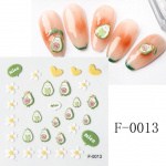 Manik&uuml;&uuml;ri dekoori liugurid, reljeef, graveeritud 5D, reljeefne lill, kirss, k&uuml;&uuml;nekleebised, k&uuml;&uuml;nekleebised