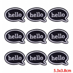 10 tk/partii hulgim&uuml;&uuml;k Tikand Plaaster Triikraud Plaastrid Riietus Plaastrid Riide peal Joped Dekoori Aplikatsioon &Otilde;mblustarvikud