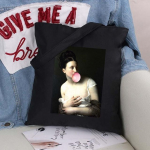 Naiste k&auml;ekotid &Otilde;lakotid Suure mahutavusega vabaaja kokkupandav ostlemine T&uuml;drukute k&auml;ekott L&otilde;uendist kott 24*26cm