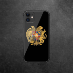 Armeenia lipuga karastatud klaasist telefoni&uuml;mbris iPhone'ile Samsung Galaxy OnePlus Oppo Xiaomi Redmi Note SA 7 8 9 10 11 12 13 14 20 21 22 53 Pro Ultra iPhone 6 or 6S