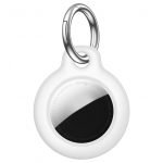 AirTag Holder v&otilde;tmehoidja &uuml;mbris, Apple Air Tagi tarvikud, t&ouml;&ouml;tab v&otilde;tmehoidjaga, kotid, koera kaelarihm, pagas ja palju muud valge