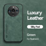 KEYSION luksuslik retro nahast &uuml;mbris Realme 11 Pro 5G pehme silikoon+arvuti p&otilde;rutuskindel telefoni tagakaas OPPO Realme 11 Pro+ Plus jaoks for Realme 11 Pro 5G
