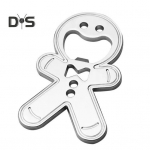 Pudeliavaja Kaasaskantav loomingulise disainiga piparkoogimehe kujuga &otilde;lleavaja kodubaari restoranik&ouml;&ouml;gi jaoks h&otilde;be