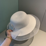 Panama Puhtav&auml;rviline vibuk&uuml;bar p&auml;ikesek&uuml;bar valge &uuml;li&otilde;huke hingav suvine naiste m&uuml;ts p&auml;ikesem&uuml;ts &otilde;lgk&uuml;bar Fedora naistele ja naistele valge