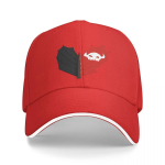 Hambutu sabaga pesapallim&uuml;tsid Moodsad unisex naiste m&uuml;tsid &otilde;ues reguleeritav vabaaja m&uuml;ts Hip-hop pesapallim&uuml;ts, pol&uuml;kromaatiline One Size