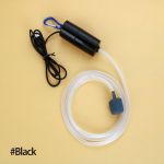 Miniakvaariumi hapniku&otilde;hupump kalapaagi USB vaikne &otilde;hukompressor must