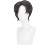 Anime 30cm Jujutsu Kaisen Cosplay Parukad Yuta Okkotsu L&uuml;hike Must Kuumakindel Synthetci Juuksele Parukas 30cm must