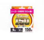 Seaguar Fluorocarbon 150 Leader Line, 150 m, suurus 6, 24 naela (0850) puhas