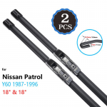 jaoks Nissan Patrol Y60 GR Y61 Y62 1987~2016 Klaasipuhasti hari Autotarvikud Kleebised Klaasipuhastid 1988 1996 1997 2010 2014 1987-1996 Y60 1818