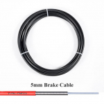 3M RattapiduriKate/K&auml;iguvahetajaKate RattapiduriTrossiToru 4mm/5mm JalgrattaV&auml;ljavahetajaTrossiToru MTB Maantee jaoks Black brake 5mm
