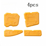 4 tk silikoonklaastsemendi kaabits-hermeetik, s&uuml;stm&ouml;rdi eemaldaja kodune tihendust&ouml;&ouml;riistad koduseks puhastamiseks k&auml;telabida t&ouml;&ouml;riist 4PCS sinine