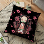 Demon Slayer padjap&uuml;&uuml;r Kimetsu No Yaiba Decor Cartoon padjap&uuml;&uuml;r Kamado Tanjirou pol&uuml;estrist padjap&uuml;&uuml;r kodu diivanile 45cm 2
